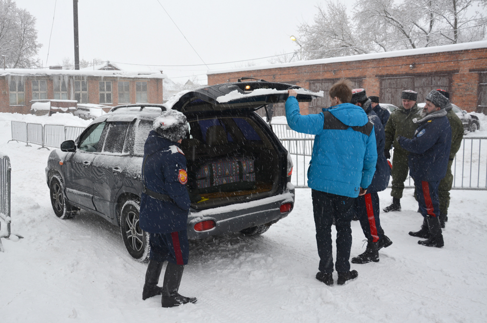 Сводный отряд казачьей дружины ОКО МО ВКО ЦКВ обеспечивал общественный порядок на мероприятии в Подмосковье