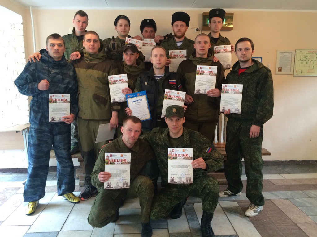 Казаки МОКО повышают уровень боевой подготовки