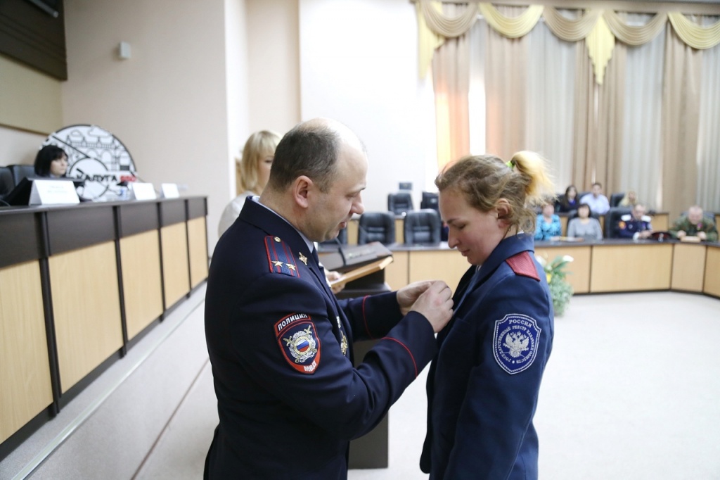 В Калуге поздравили народных дружинников