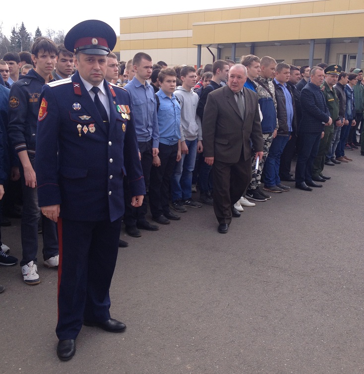 Казаки готовятся к службе