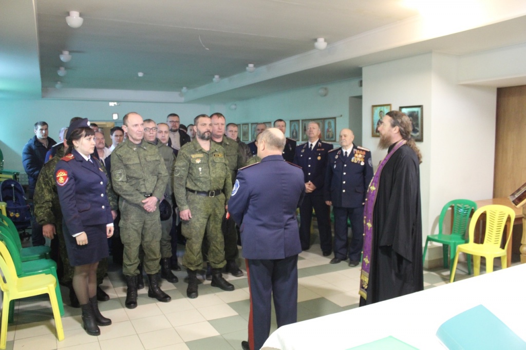В Белгороде состоялась аттестация казаков БОКО ВКО "ЦКВ"