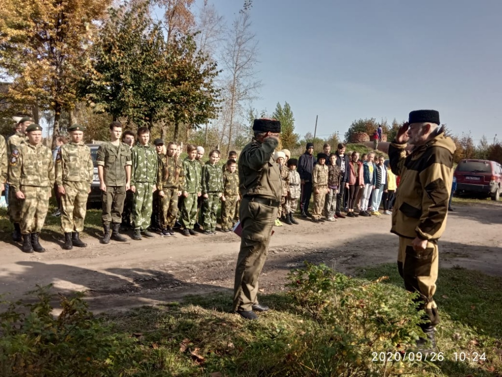 Военно-спортивная игра «Зарница» в рамках отборочного этапа Всероссийского слета казачьей молодежи «Будь готов к труду и обороне!» среди команд ВлОКО ВКО ЦКВ