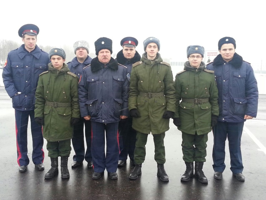 Казаки Отдельского казачьего общества Московской области отправились служить в Кантемировскую дивизию