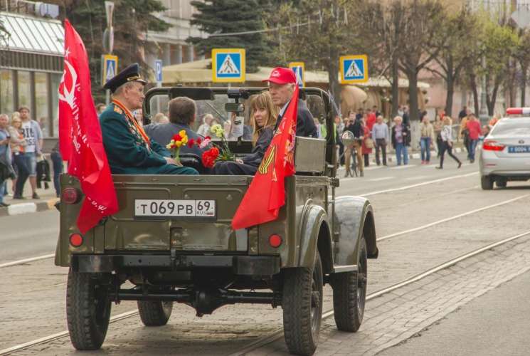 Тверские станичники встретили 70-летие Победы