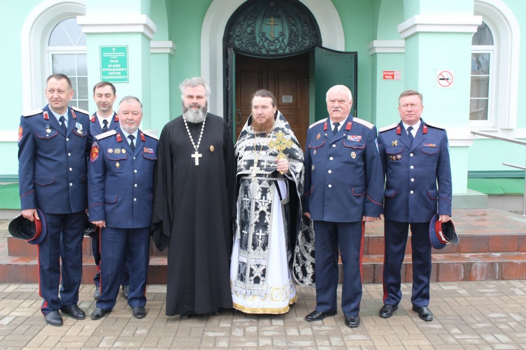 Войсковой священник ВКО ЦКВ иерей Марк Кравченко совершил рабочий визит в Белгородскую митрополию
