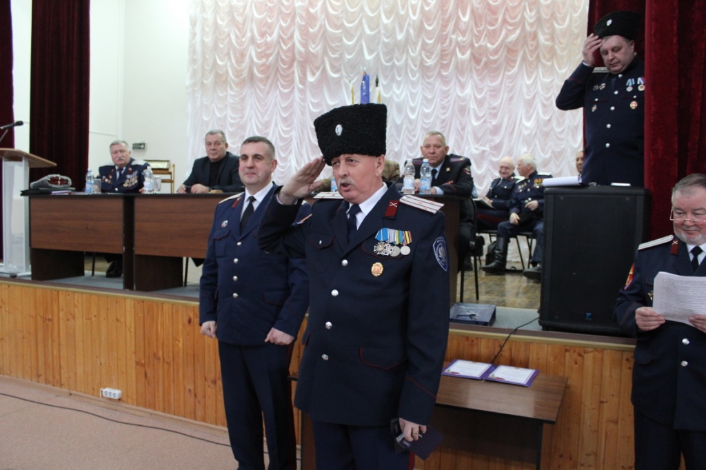Состоялся XII отчетный Круг Белгородского отдельского казачьего общества ВКО ЦКВ