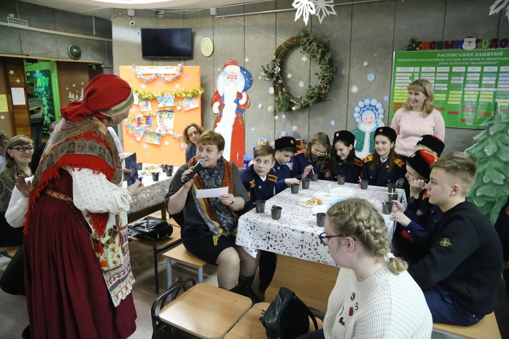 Рождественские казачьи посиделки в Калуге