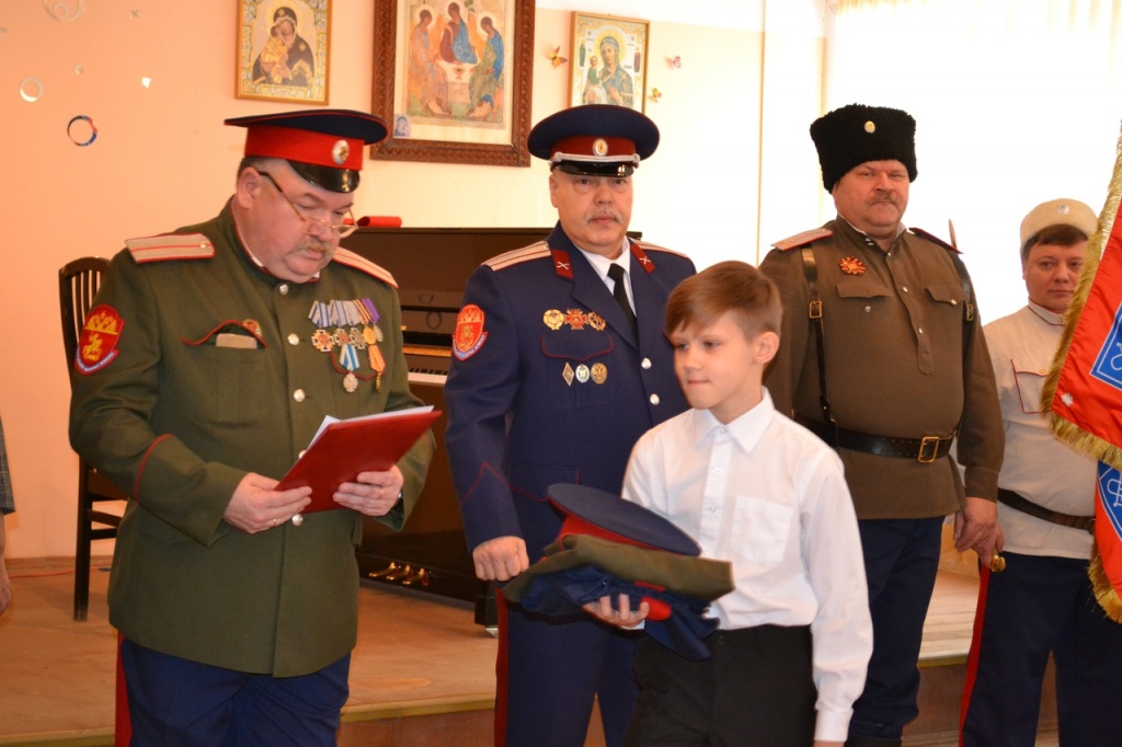 День рождения казачьего кадетского корпуса отметили в Конаково