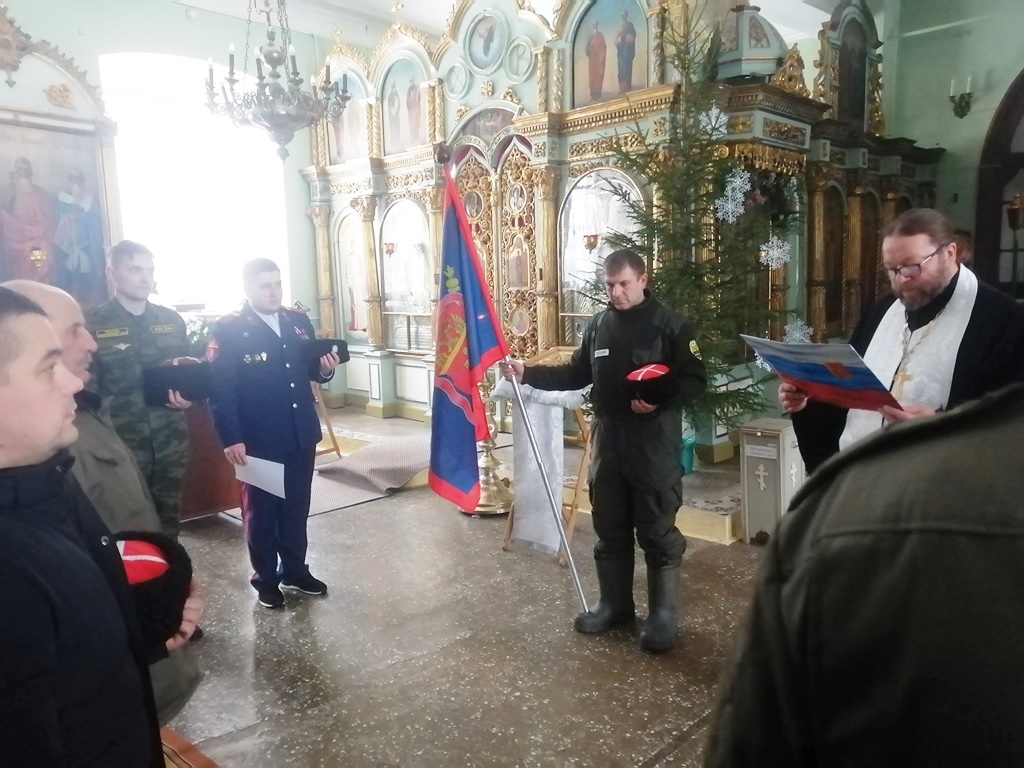 Зимние военно-полевые сборы казачьей молодежи