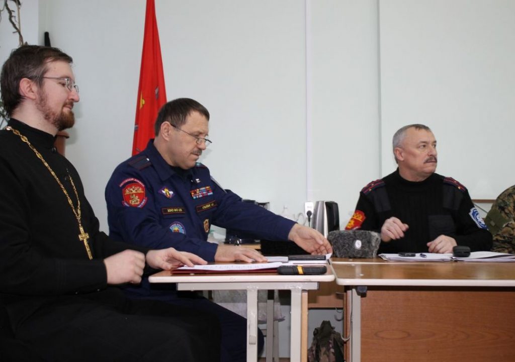 В Западном ОКО ВКО ЦКВ прошли сборы и первый в наступившем году Совет атаманов