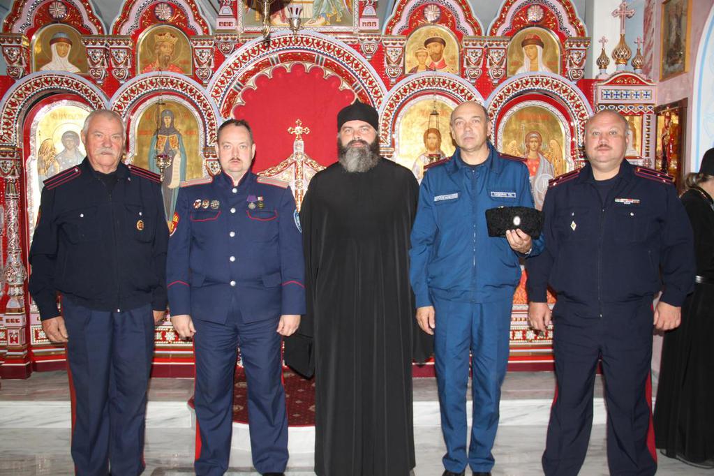 Паломничество атаманов и казаков Центрального казачьего войска на Святую гору Афон