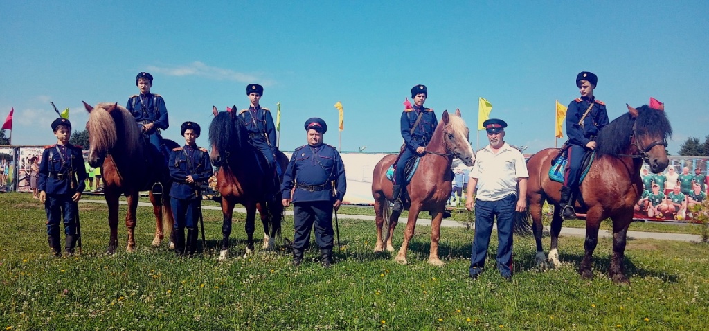 Мосальские торжества с казаками