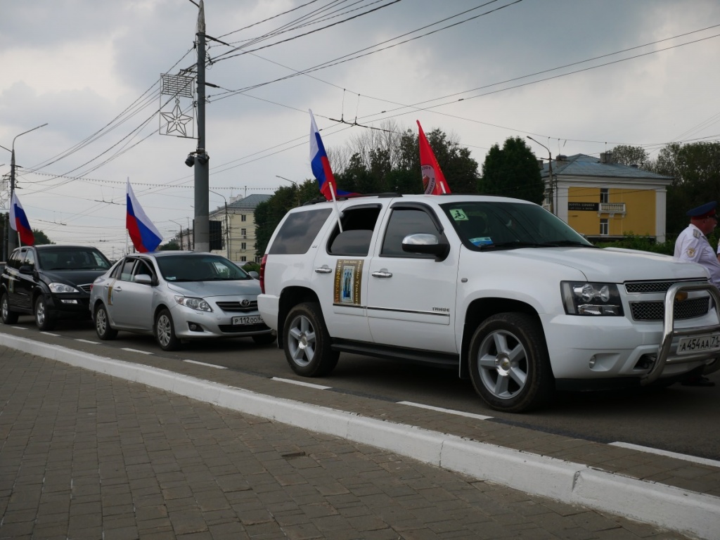В Туле состоялся автопробег в честь Дня иконы Николы Тульского