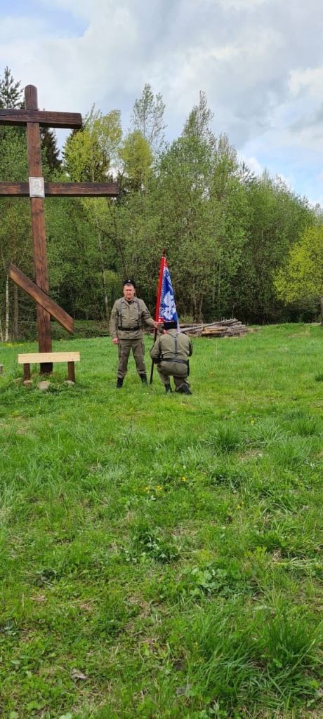 В Истринском СКО прошёл круг казаков, на территории полевого лагеря