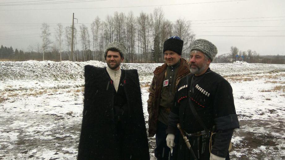 Акция "День памяти подвига казаков при обороне Москвы" проходит в Волоколамском районе