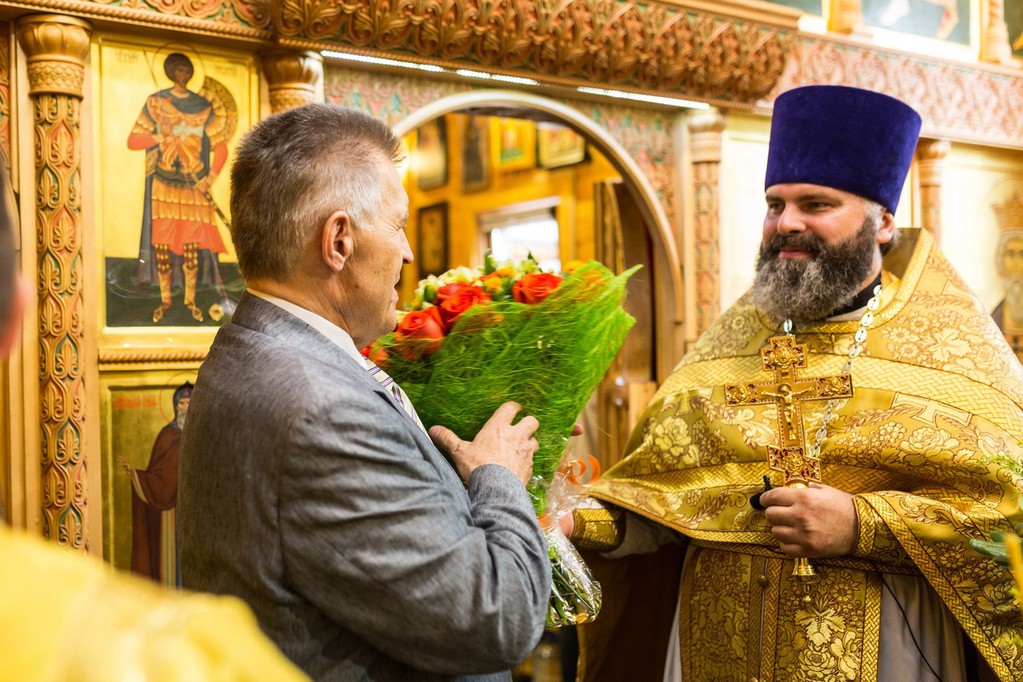 Престольный праздник в храме святого равноапостольного князя Владимира при Московском президентском кадетском училище им. М.А. Шолохова.