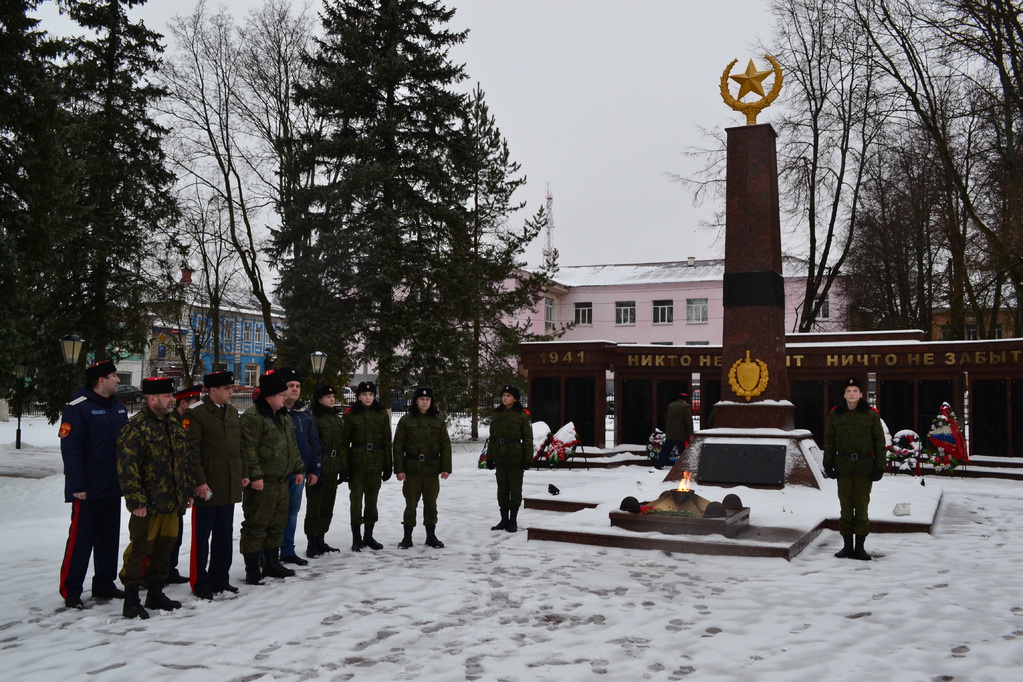 Кадеты почтили память героя