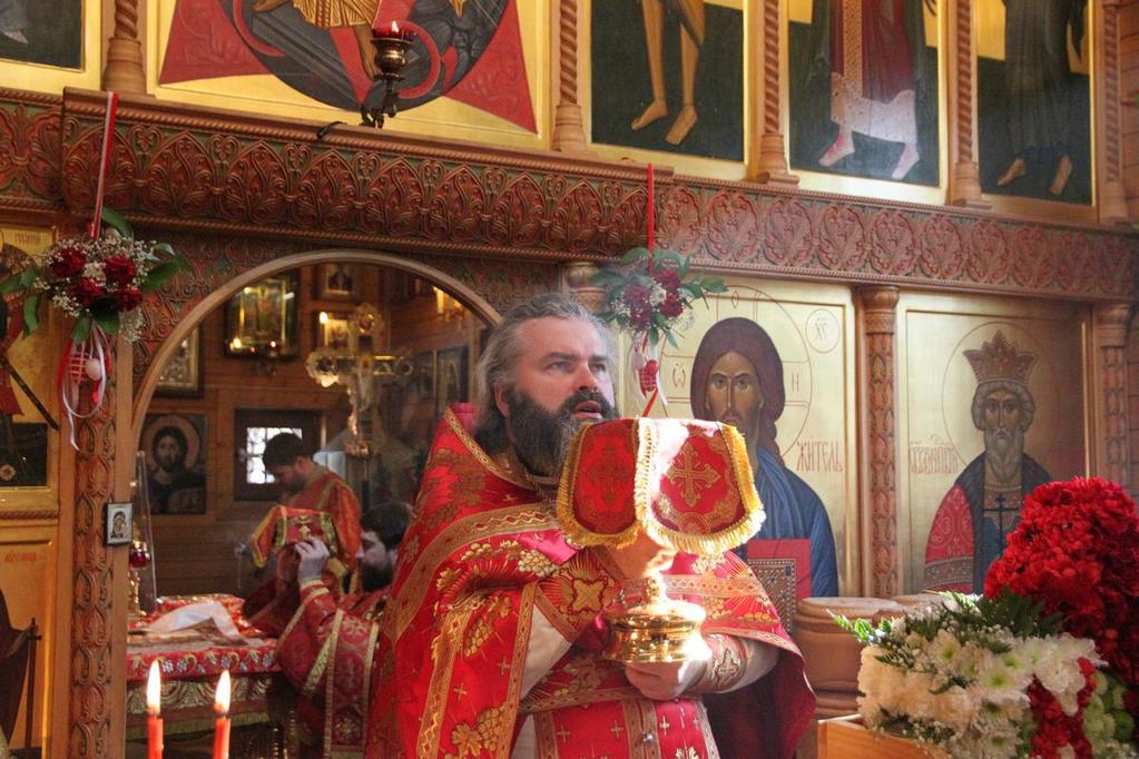 Празднование Воскресения Христова в Московском президентском кадетском училище имени М.А. Шолохова войск национальной гвардии Российской Федерации