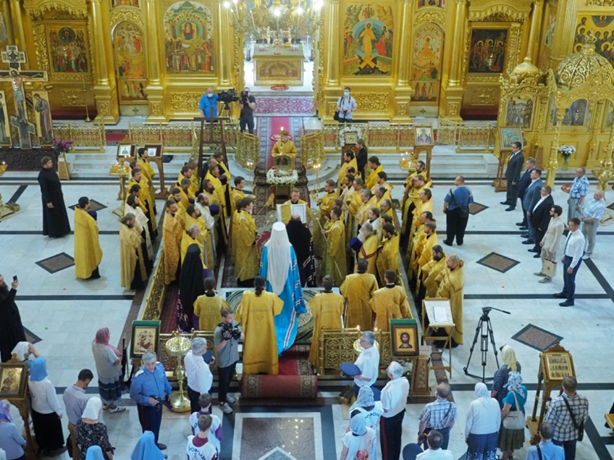 Мощи Святого благоверного князя Александра Невского в Калуге
