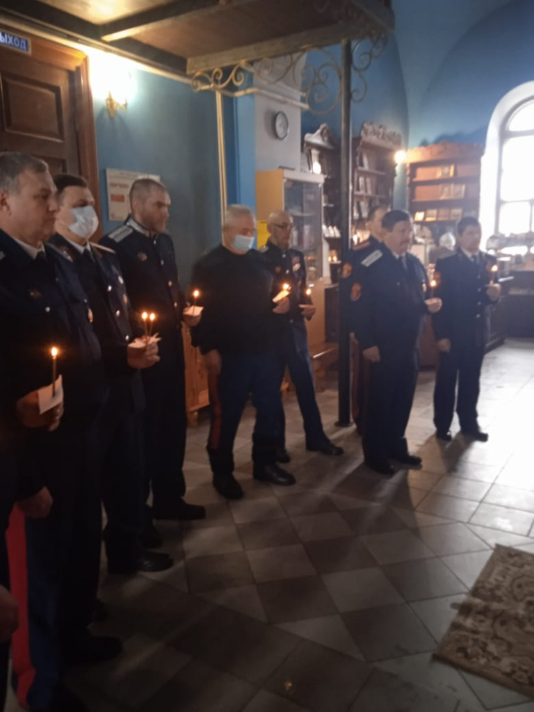 Помолились за души безвинно ушедших..