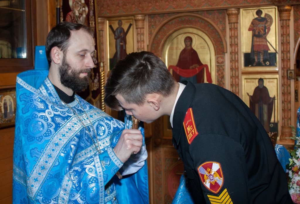 Кадетская литургия 9-х и 11-х классов МПКУ им. М.А. Шолохова