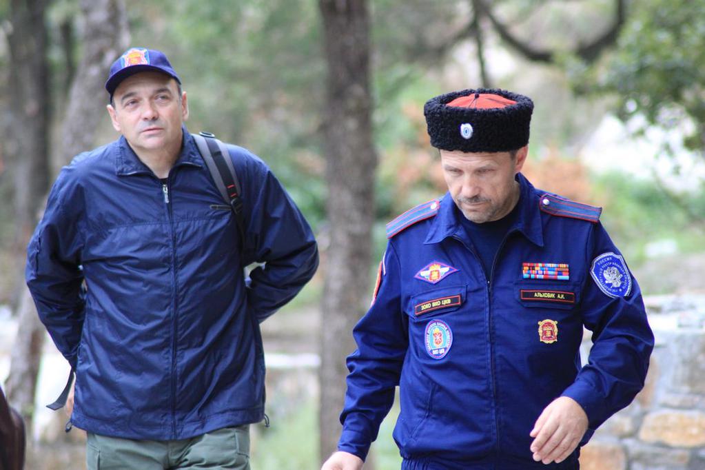 Паломничество атаманов и казаков Центрального казачьего войска на Святую гору Афон
