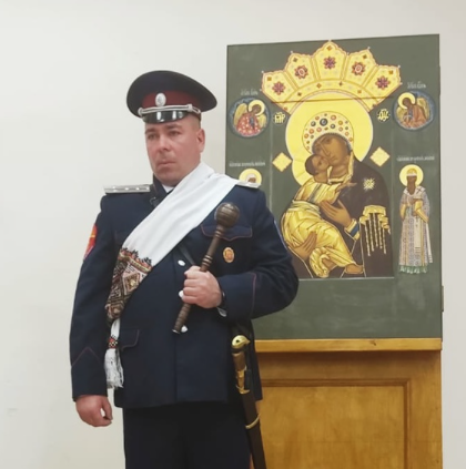 Волоколамские казаки хуторского казачьего общества МОКО ВКО «ЦКВ» подвели итоги своей работы и избрали атамана