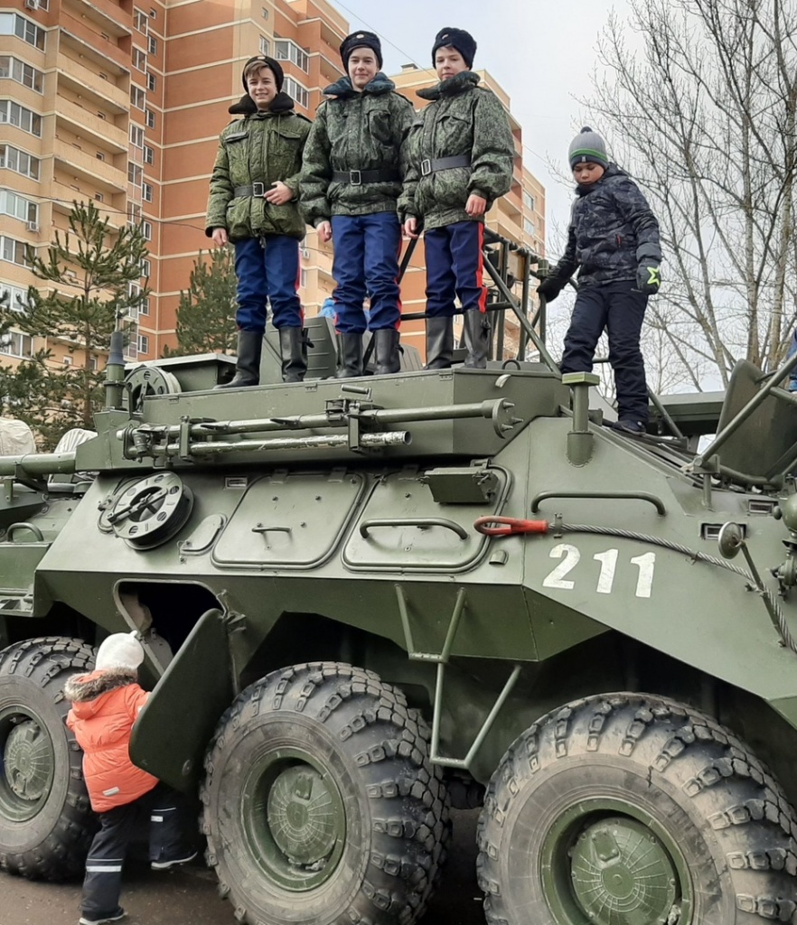 "Селятинский рубеж" посетили калужские кадеты