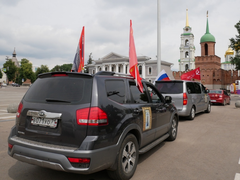 В Туле состоялся автопробег в честь Дня иконы Николы Тульского