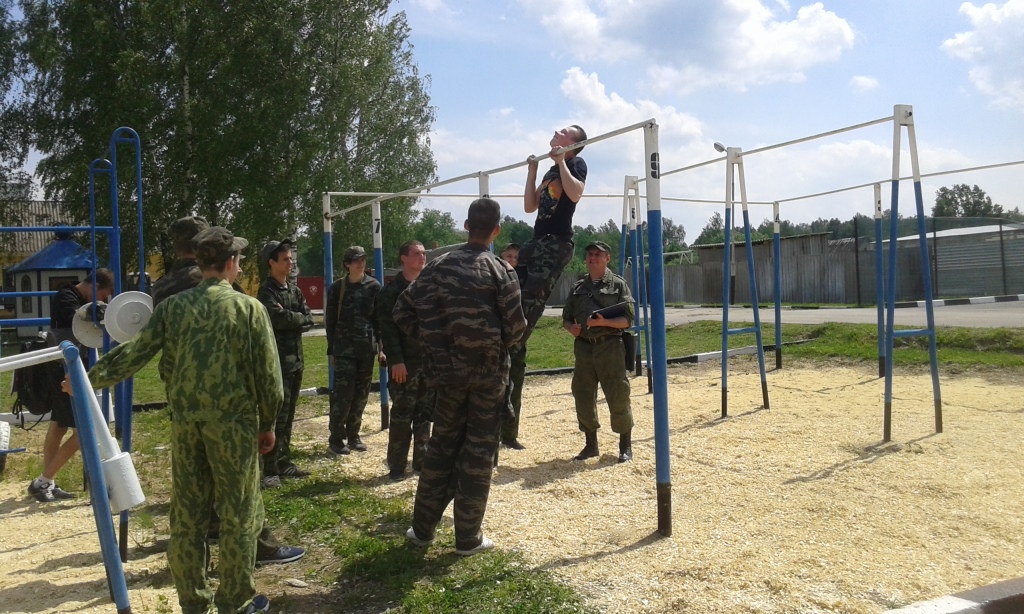 Военные сборы в Жиздре
