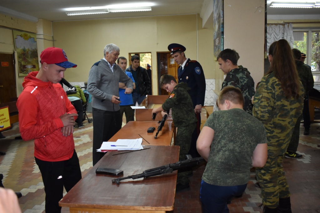 В Липецкой области прошли сборы казачьей молодежи