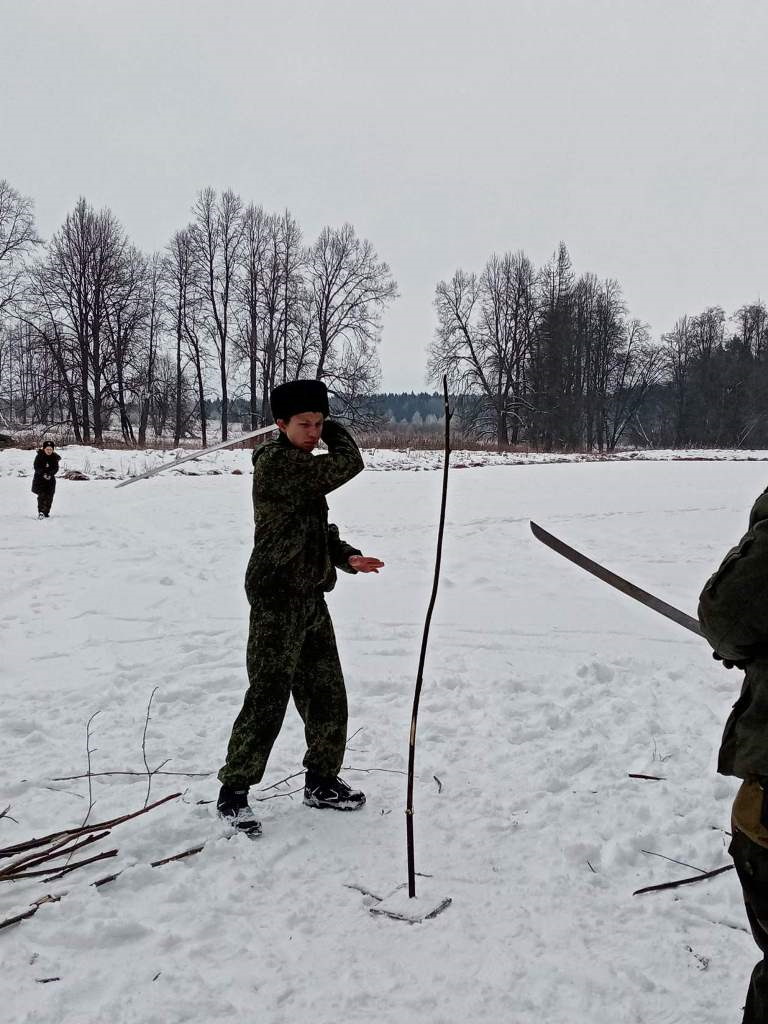 Первые в новом году военно-полевые сборы прошли у владимирских казаков