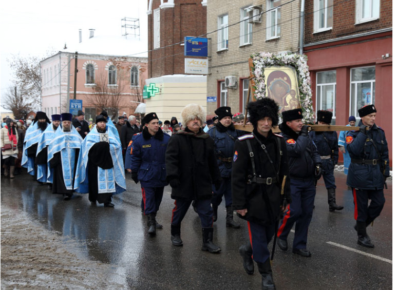 Крестный ход в Павловском Посаде