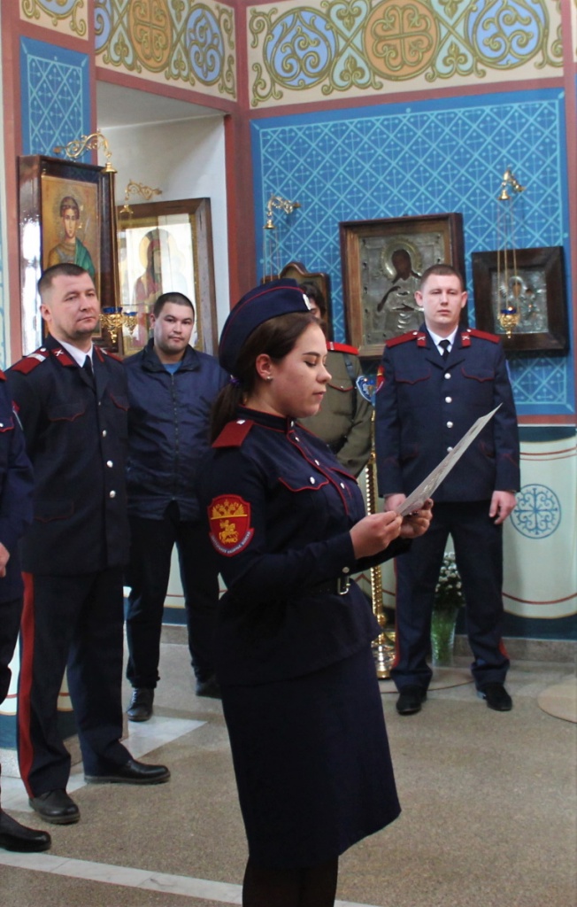 Присяга солнечногорских казаков
