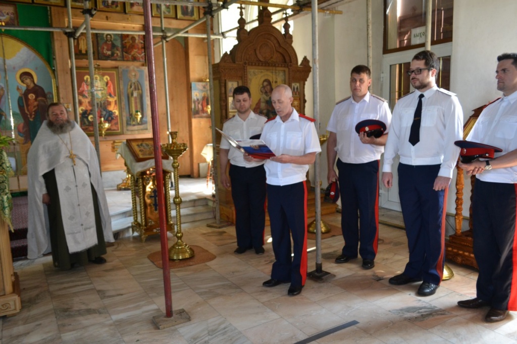 На верность Отечеству, казачеству и Вере Православной