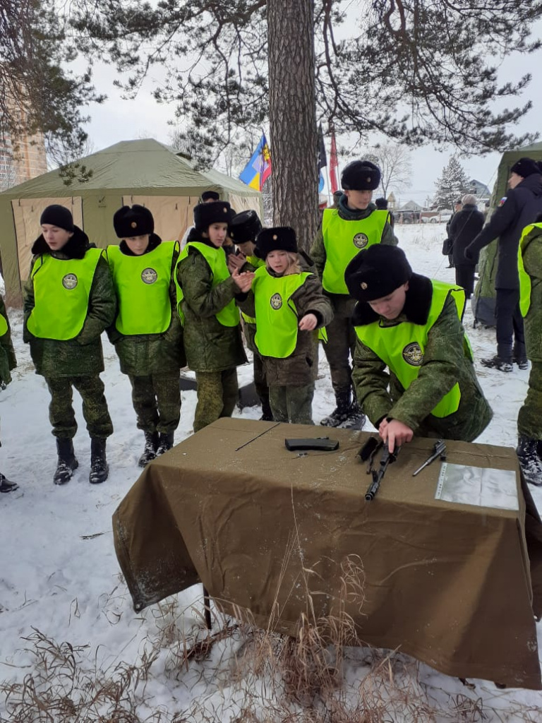 На месте героических побед