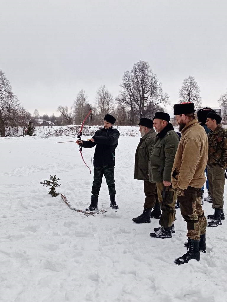 Первые в новом году военно-полевые сборы прошли у владимирских казаков