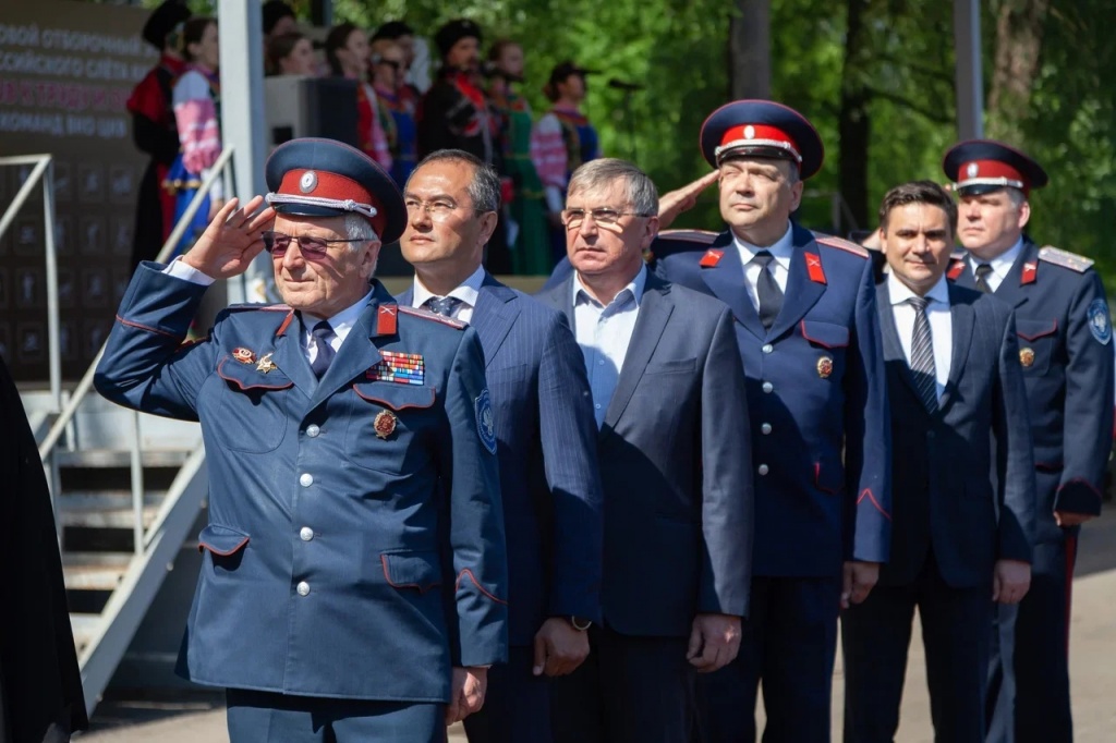 Регионально-войсковой этап Всероссийского слета казачьей молодежи «Готов к труду и обороне» ВКО "ЦКВ"