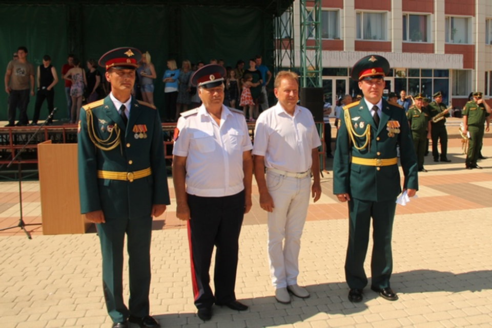 В Белгородской области казаки-призывники принимали присягу