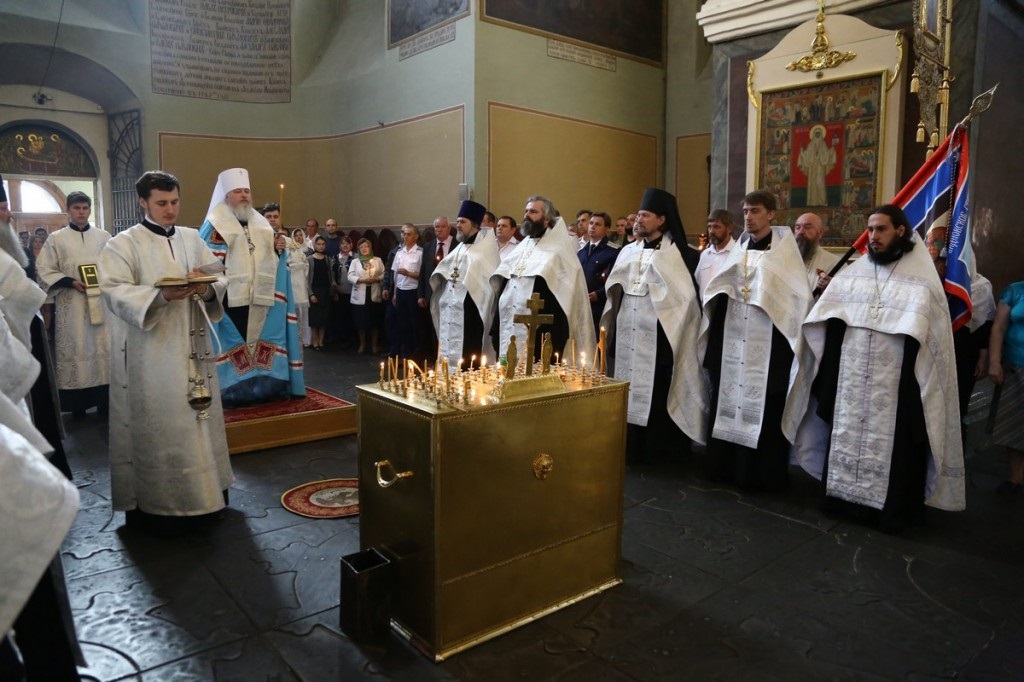 Войсковой священник ЦКВ, настоятель храма св. равноап. кн. Владимира при МсККК им. М.А. Шолохова иерей Марк Кравченко принял участие в поминовении воинов-казаков, погибших в годы Великой Отечественной войны