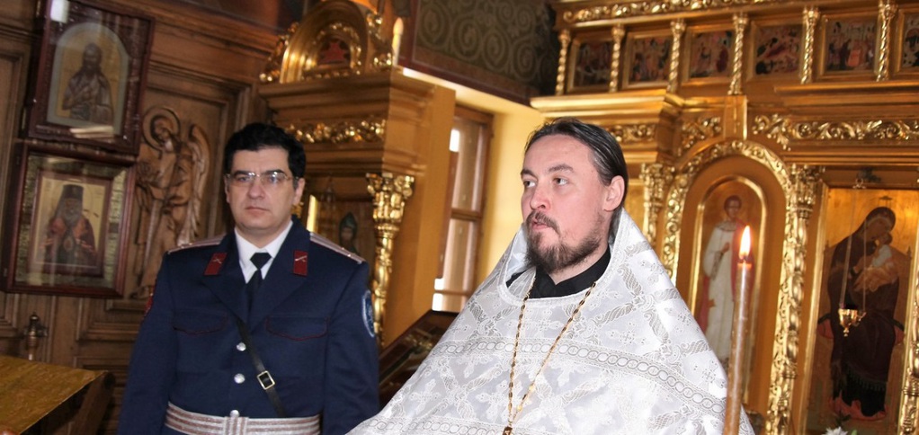 Верстание казаков в Никольском храме д. Дарьино