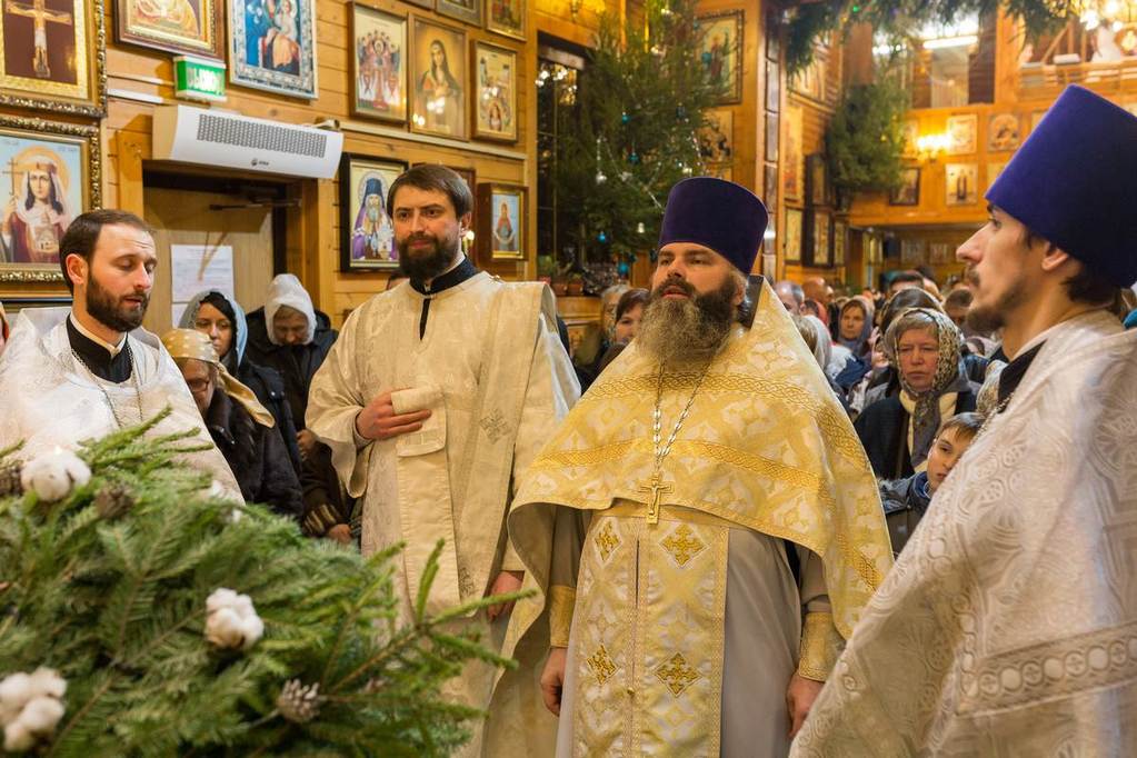 Празднование Рождества Христова в храме св. равн. кн. Владимира при МПКУ им. М.А. Шолохова