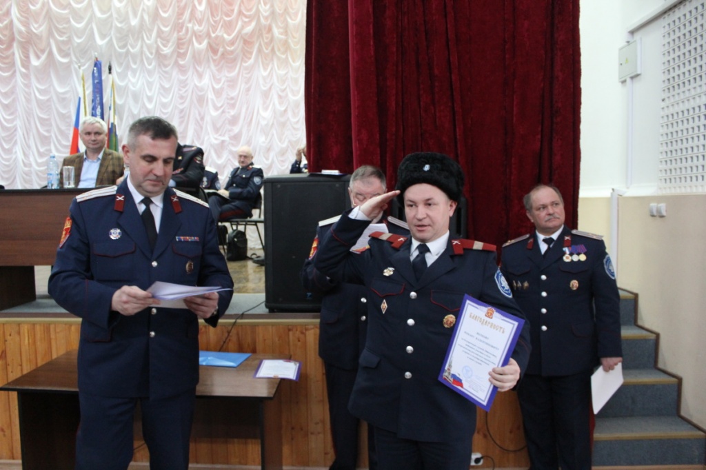 Состоялся XII отчетный Круг Белгородского отдельского казачьего общества ВКО ЦКВ