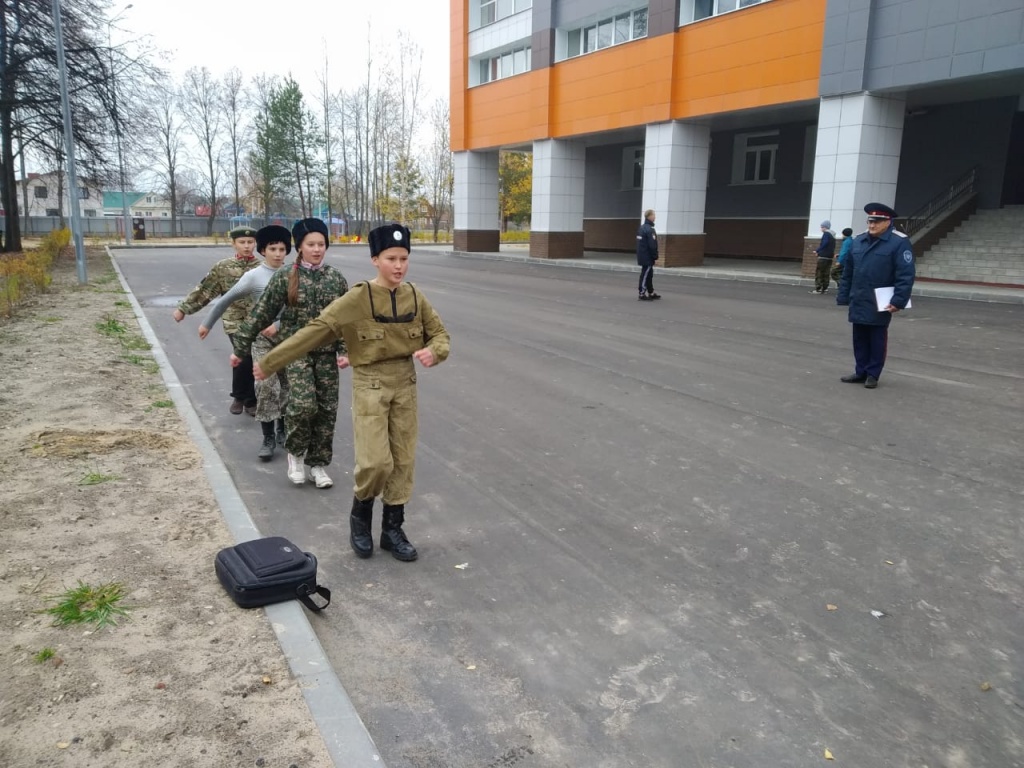 Заключительный этап военно-патриотического слета воспитанников ВПК и кадетских казачьих классов - спартакиада «Кадетские игры»