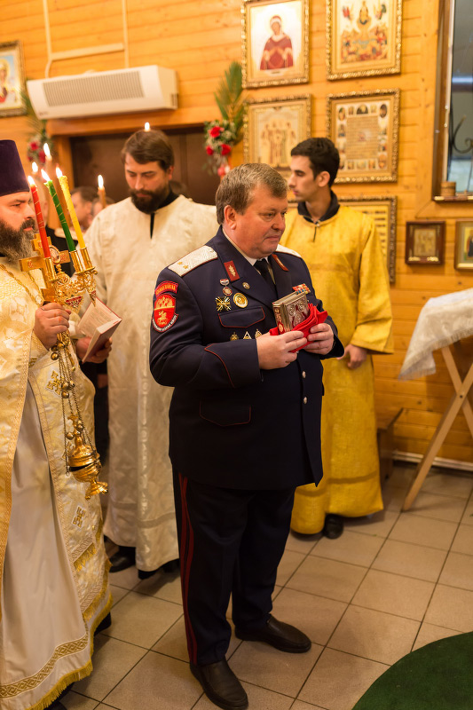 Празднование Пасхи Христовой на приходе храма св. равноап. кн. Владимира при МсККК им.М.А. Шолохова