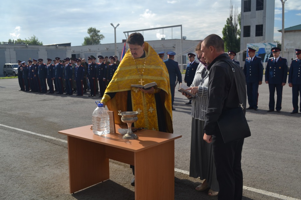 В Липецком отделе ВКО ЦКВ прошел строевой смотр