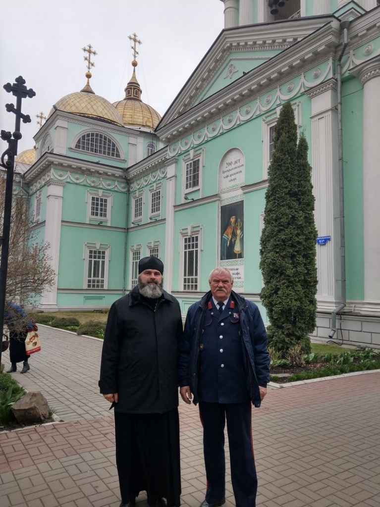 Войсковой священник ВКО ЦКВ иерей Марк Кравченко совершил рабочий визит в Белгородскую митрополию