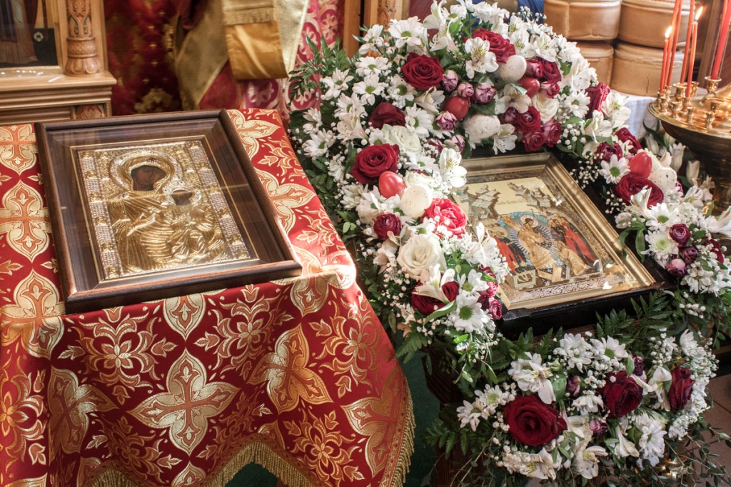 Празднование Воскресения Христова в Московском президентском кадетском училище имени М.А. Шолохова войск национальной гвардии Российской Федерации