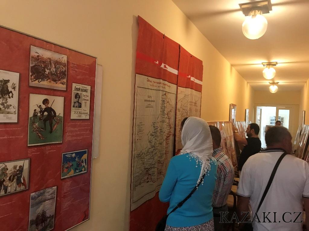 Казаки ВСЧзС организовали проведение тематической выставки в Храме Святых Апостолов Петра и Павла (Подворье РПЦ МП в Чехии)
