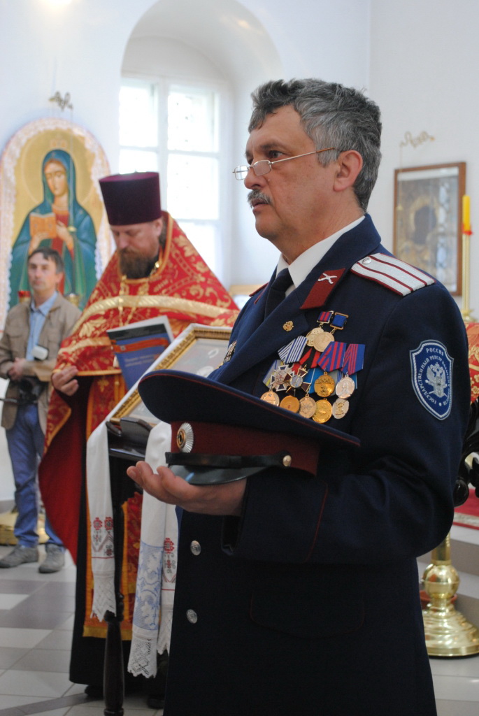 Церемония освящения знамени прошла в Калуге
